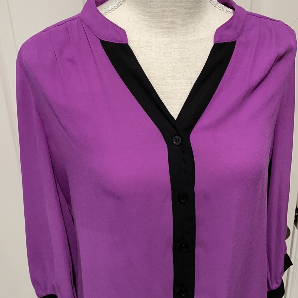 Purple blouse